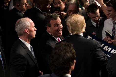 Christie Splits With His Past In Backing Trump The New York Times