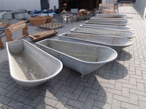 Sold by mai_nichapha an ebay marketplace seller. Vintage galvanized bath tubs from the 1940s and earlier ...