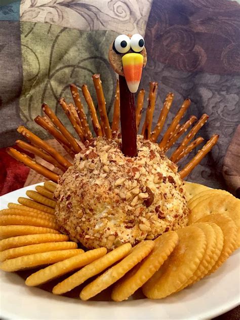 Thanksgiving Turkey Cheese Ball My Imperfect Kitchen Recipe Thanksgiving Snacks Turkey