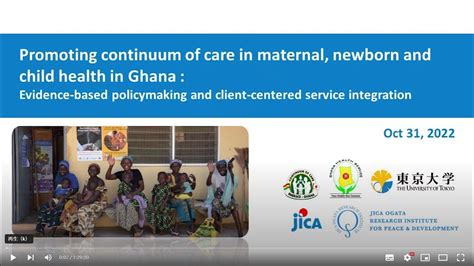 Continuum Of Care For Maternal And Newborn Health In Ghana Hsr 2022