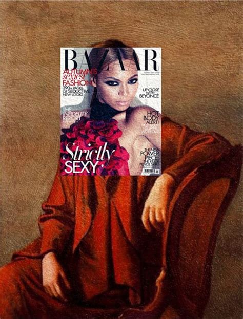 “mag Art” Funny Mash Ups Of Fashion Magazine Covers With Classical