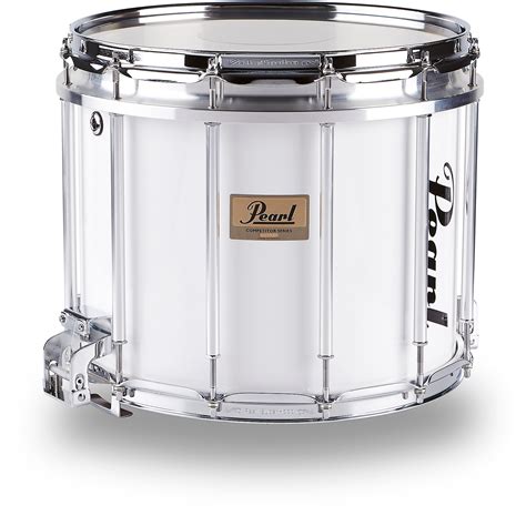 Pearl Competitor High Tension Marching Snare Drum White 14 X 12 In