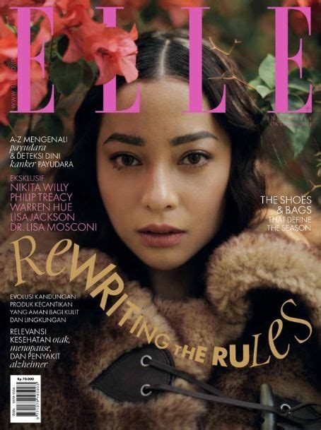 Nikita Willy Elle Magazine October 2021 Cover Photo Indonesia
