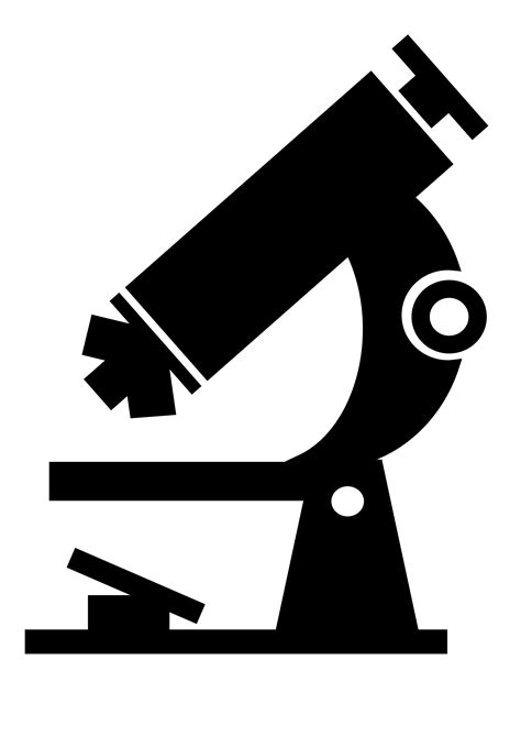 Microscope Graphic Vector Clipart Image Free Stock Photo Public