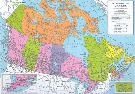 Map Of Canada North America Maps Of The World