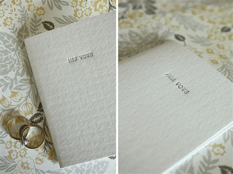 See sample wedding vows and sample wedding ceremonies. Wedding Vow Book to Cherish | Emmaline Bride