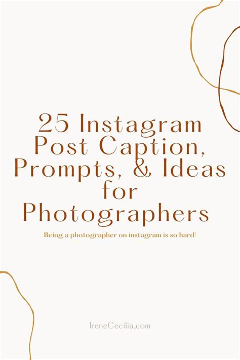 25 Instagram Post Caption Prompts And Ideas For Photographers