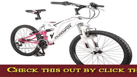 Muddyfox Kids Recoil24 Girls Mountain Bike Dual Suspension Cycling