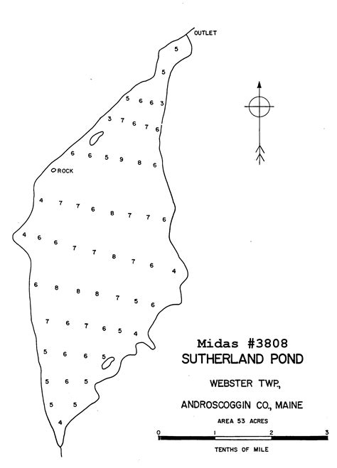 Lakes Of Maine Lake Overview Sutherland Pond Sabattus