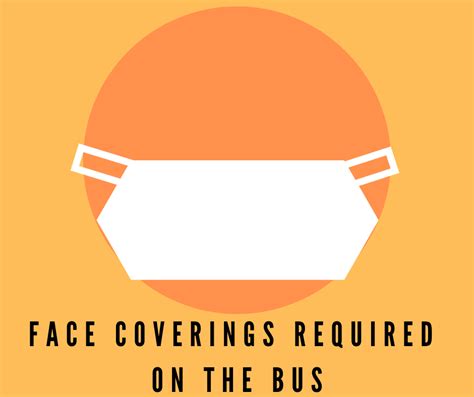Face Coverings On The Bus Brite Bus Transit Service