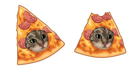 Pizza Cat Cursor Custom Cursor Pizza Cat Pretty Cats Cats