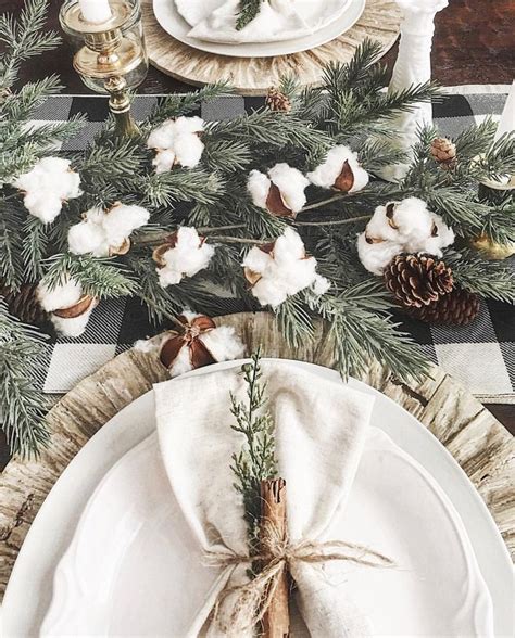 Winter Dining Room Tablescape Winter Decor Dining Table Decorations