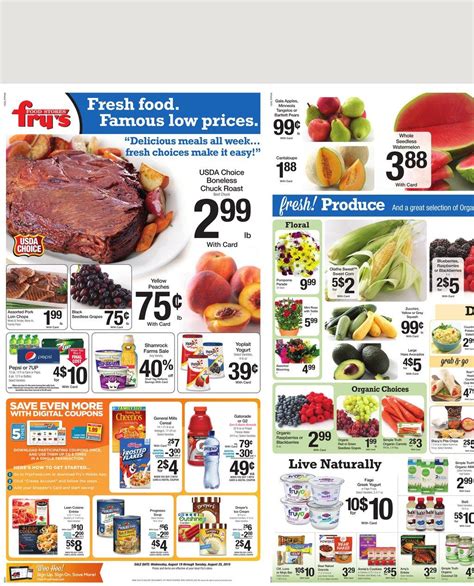 Based in cincinnati, ohio, one of the nation's largest retailers. Frys Weekly Ad 8/19 - 8/25 2015