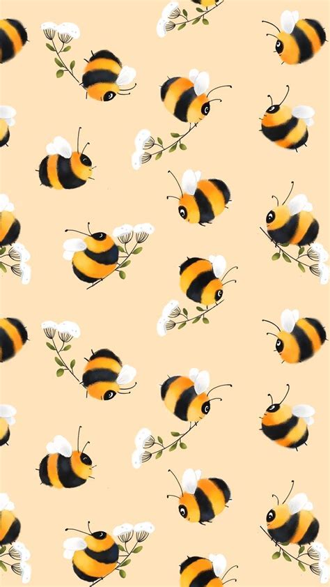 Cartoon Bee Wallpapers Wallpaper Cave