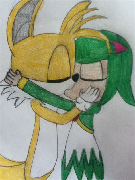 Tails X Cosmo Kiss 3 By Tailsthefoxlover715 On Deviantart