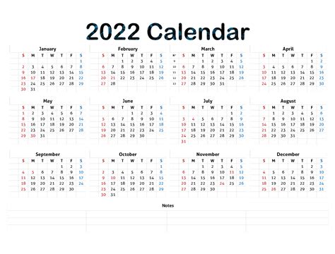 Year 2022 Calendar Png Clipart Png Mart Images And Photos Finder
