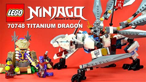 Lego® Ninjago™ Titanium Dragon 70748 W Titanium Zane Clouse And Choprai