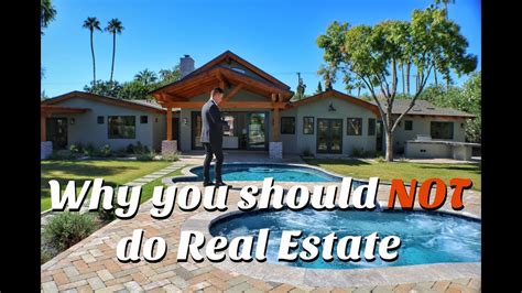 Learn to assess investment opportunities in private equity, hedge funds, and real estate. Why you should NOT get into Real Estate... - YouTube