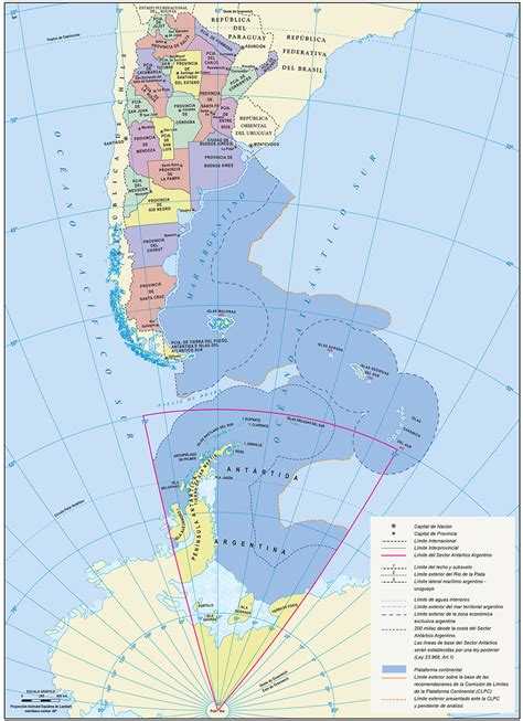 Por Qué El Mapa Oficial De Argentina Tiene Más Agua Que Tierra