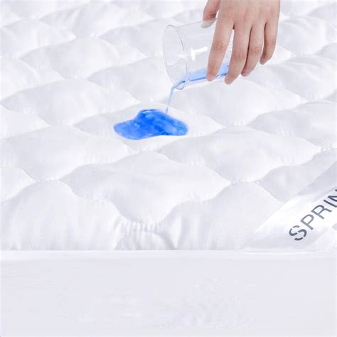 Springspirit Mattress Protector Waterproof Twin Size Breathable