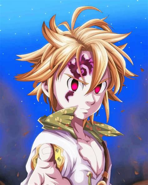 Meliodas Anime New Paint By Number Paint By Numbers For Adult