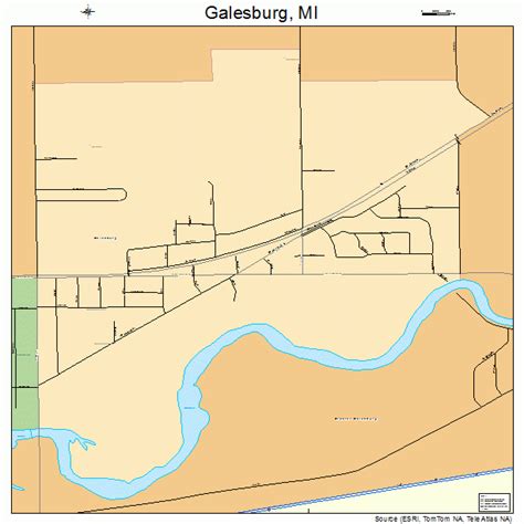 View listing photos, review sales history, and use our detailed real estate filters to find the perfect place. Galesburg Michigan Street Map 2631260