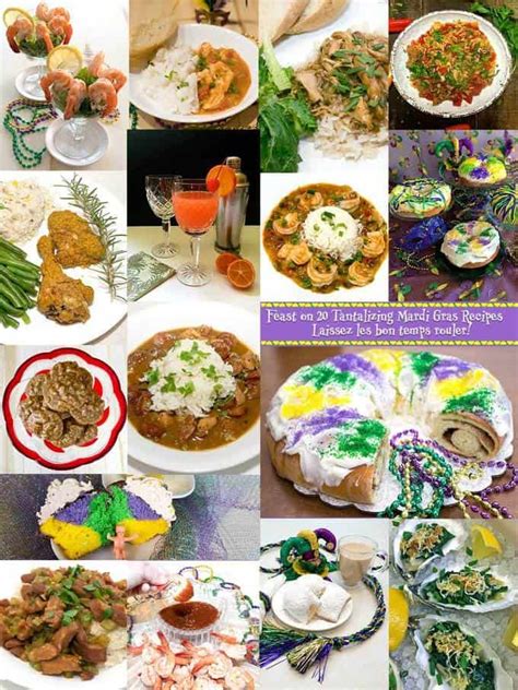 The day is often marked with celebrations, indulgences and lots of food. 20 Tantalizing Mardi Gras Recipes - Pudge Factor | Mardi ...