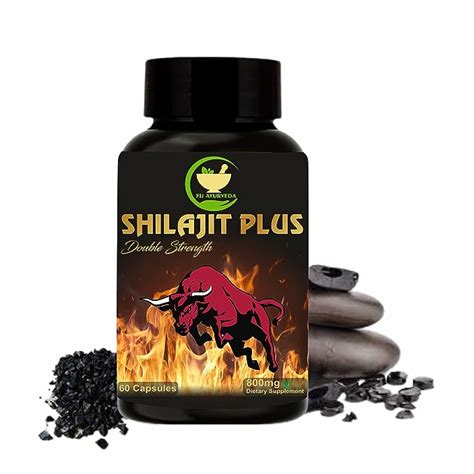 Fij Ayurveda Shilajitshilajeet Plus Extract Capsule Premium Shilajit