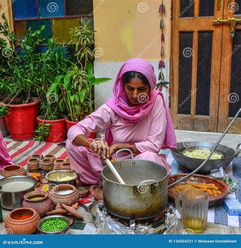 Indian Women Cooking Traditional Food Editorial Photo Image Of Dish