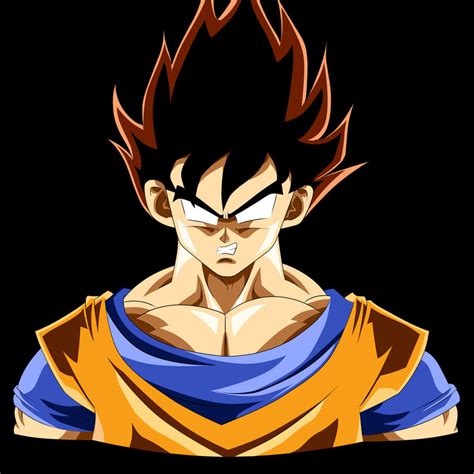 Goku False Super Saiyan Form By B36one On Deviantart
