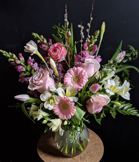 Pretty In Pink Bouquet Ithaca Flower Shop