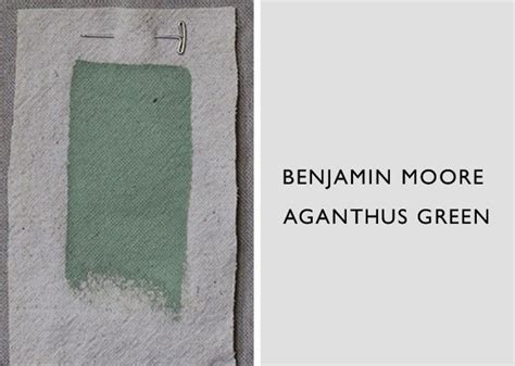Best Jade And Celadon Green Paint Colors Benjamin Moore Aganthus Green