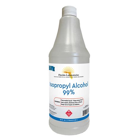 Alcohol Isopropílico 99 Puro 1 Cuarto 32 Oz Ubuy Chile