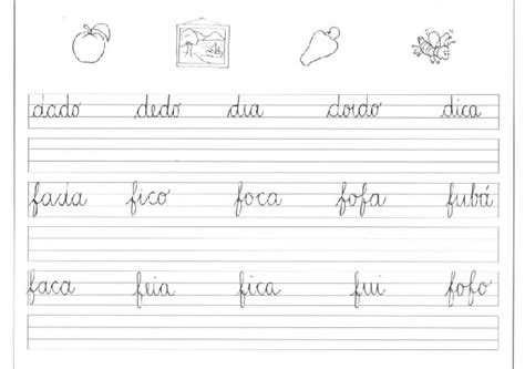 Como Treinar Letra Cursiva 31 Atividades para Educação Infantil