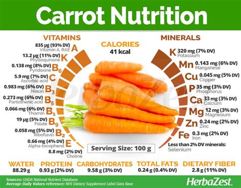 Carrot Herbazest Carrots Nutrition Eye Health Food Nutritional
