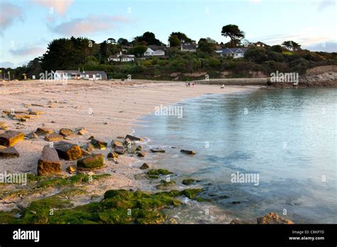 The Beach At Swanpool Falmouth Cornwall England Uk Stock Photo Alamy
