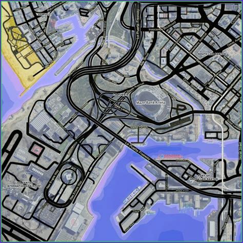 Gta 5 Map With All Street Names Map Resume Examples