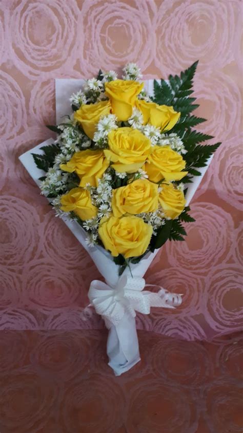 15 Gambar Buket Bunga Mawar Kuning Gambar Bunga Hd