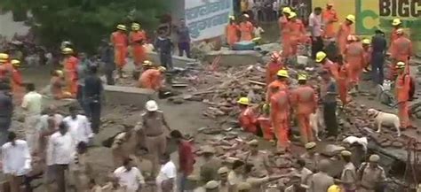 Ghaziabad Building Collapse One Killed Seven Injured Builder Forced