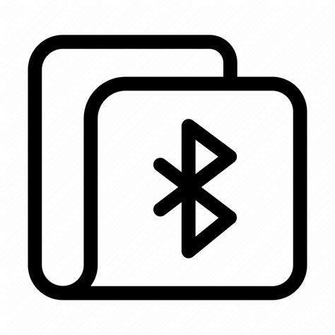 Bluetooth Folder File Document Icon Download On Iconfinder