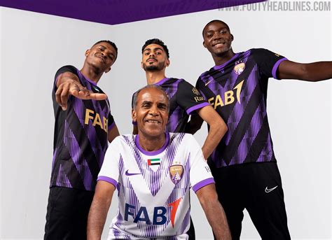 Striking Al Ain 22 23 Home And Away Kits Released Footy Headlines