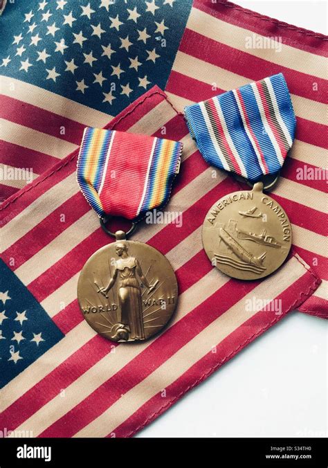 Ww2 Army Medals Hi Res Stock Photography And Images Alamy