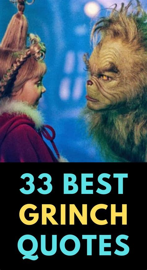 33 Quotes From How The Grinch Stole Christmas Grinch Quotes