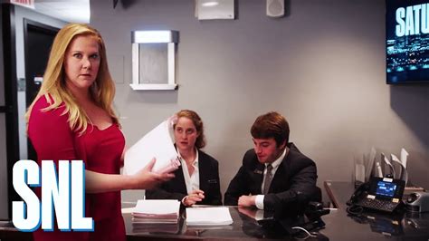 Amy Schumer Goes Behind The Scenes At SNL YouTube