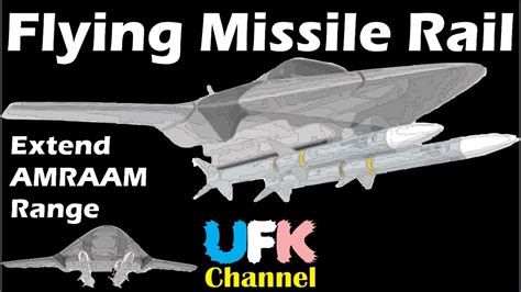 Flying Missile Rail Usaf Extending Amraam Range Uav Drones Are The