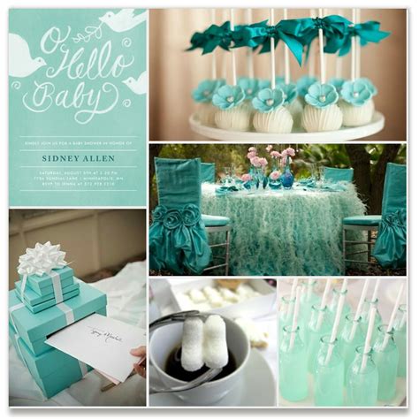 Baby Shower On Baby Shower Inspiration Teal Baby