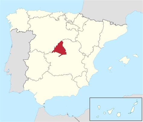 Mapa De Madrid Provincia Municipios Turístico Y Carreteras De