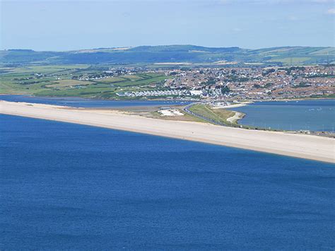 Chesil Beach The Causeway And The Town © Oliver Dixon Geograph
