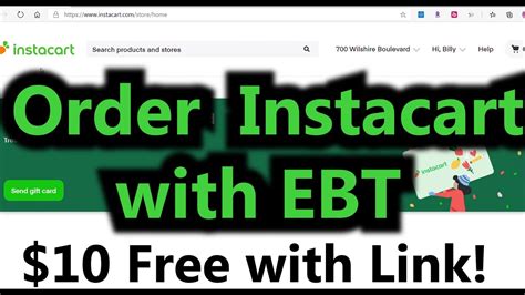 After setting up an instacart profile, customers. How Pay EBT with Instacart App l Groceries Aldi l Free ...