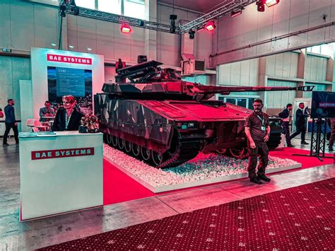 Bae Systems Is Showcasing The Cv90mkiv With New Capabilities At The